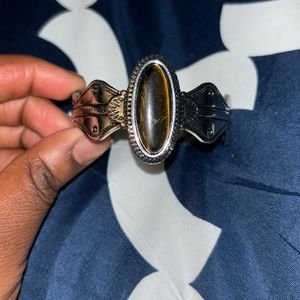 Brown stone bracelet